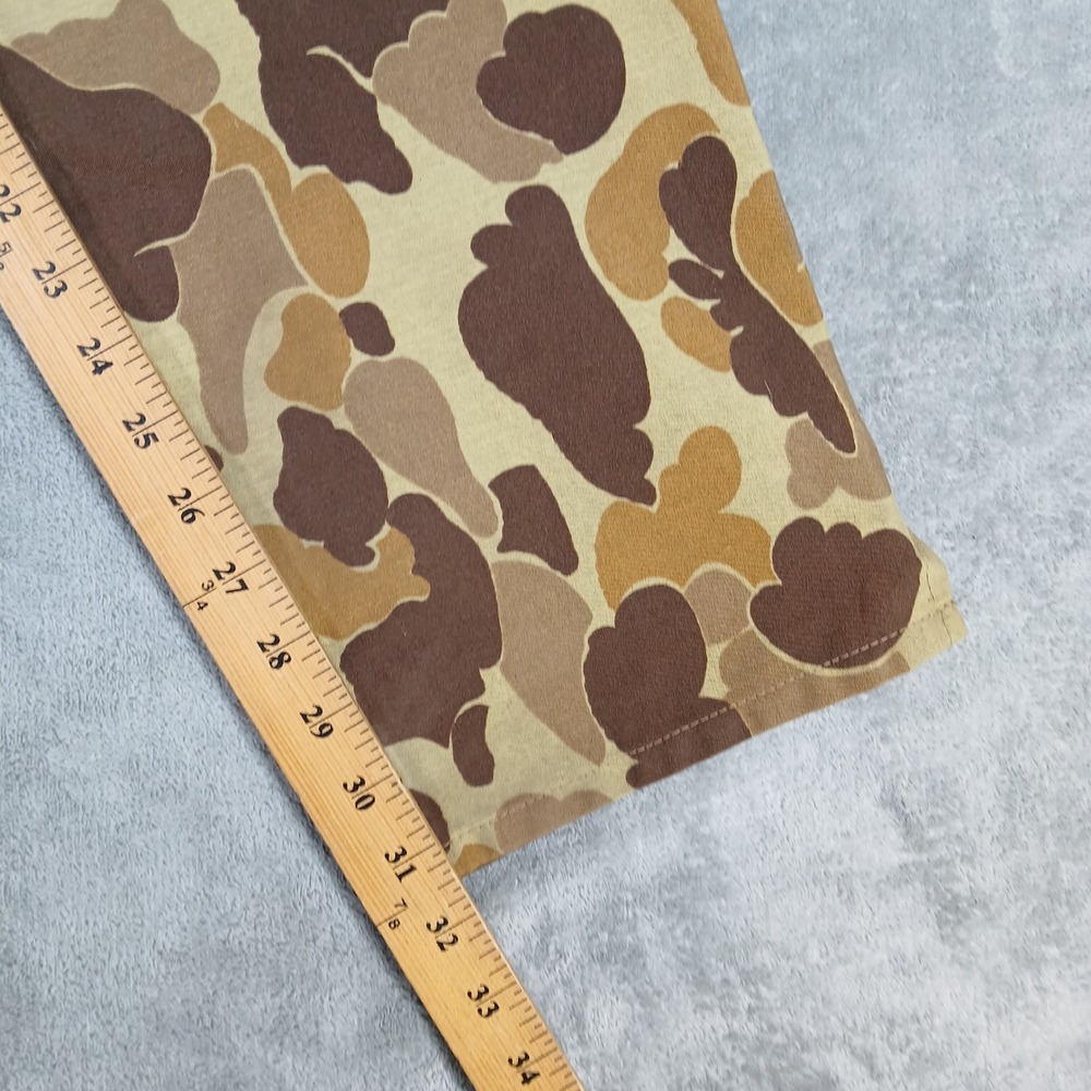 Cabela's Gore-Tex Pants Mens M Brown Duck Camo 90s Nylon Hunting Waterfowl - Picture 6 of 10